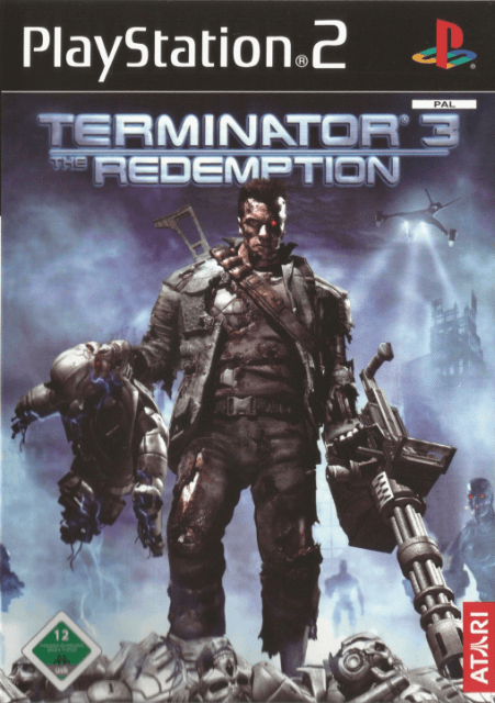 Terminator Redemption box art for Playstation 2